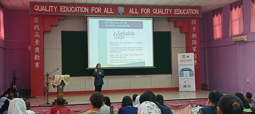 Bengkel Promosi Program Sekolah Lestari - Anugerah Alam Sekitar (SLAAS) Sesi 2025/2026 Sempena Sambutan Hari Ozon Sedunia 2025 Peringkat Sarawak (Zon 2)