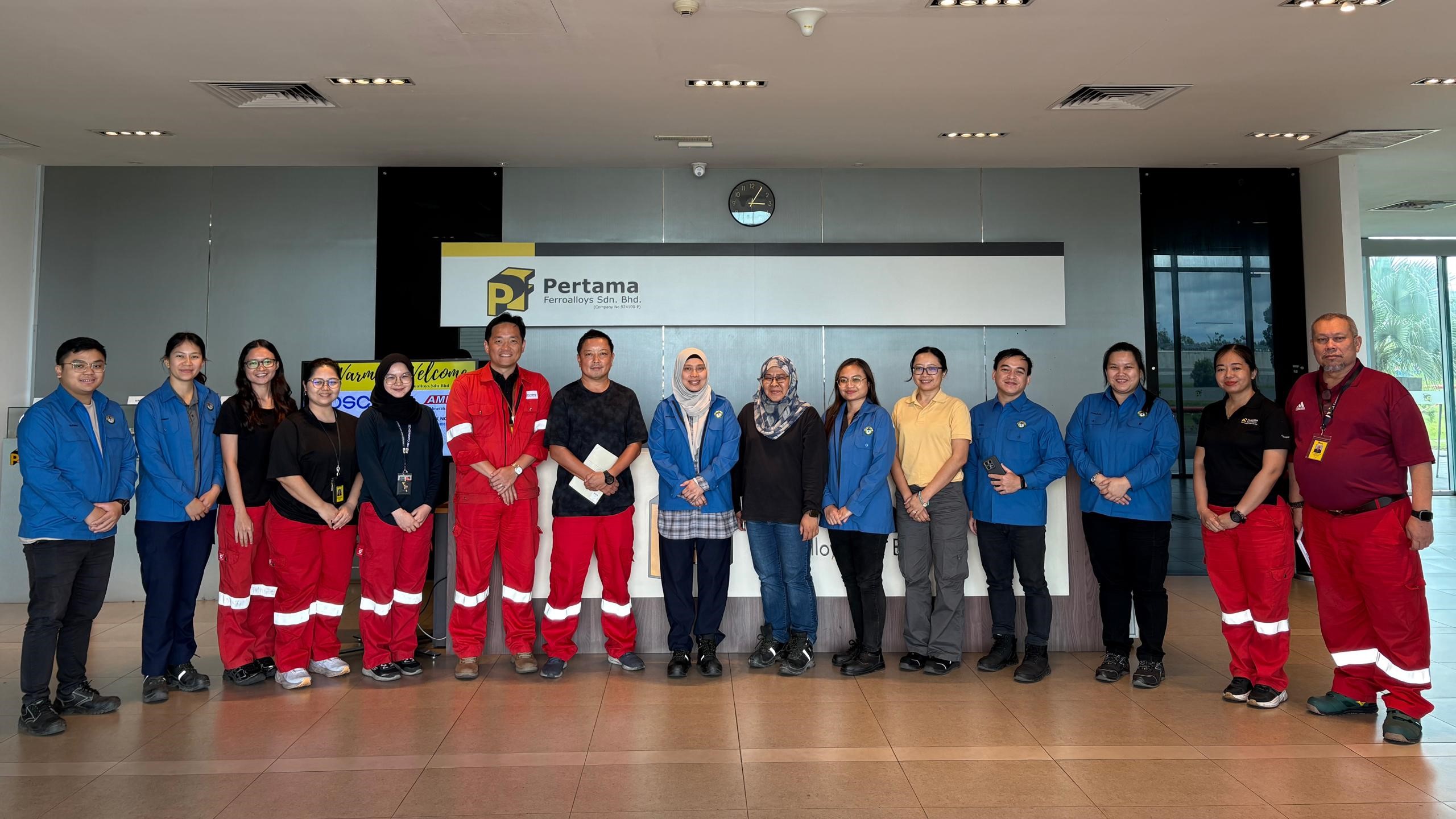 Study visit and Field Training Report (FTR under CePSWaM) to Pertama Ferroalloys, Samalaju Industrial Park, Bintulu