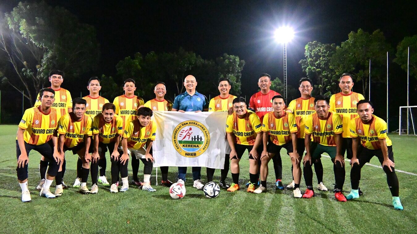 Perlawanan Persahabatan Bola Sepak antara NREB vs DOA