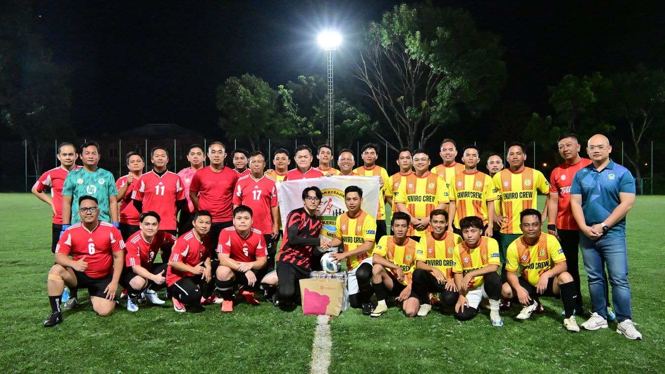 Perlawanan Persahabatan Bola Sepak antara NREB vs DOA