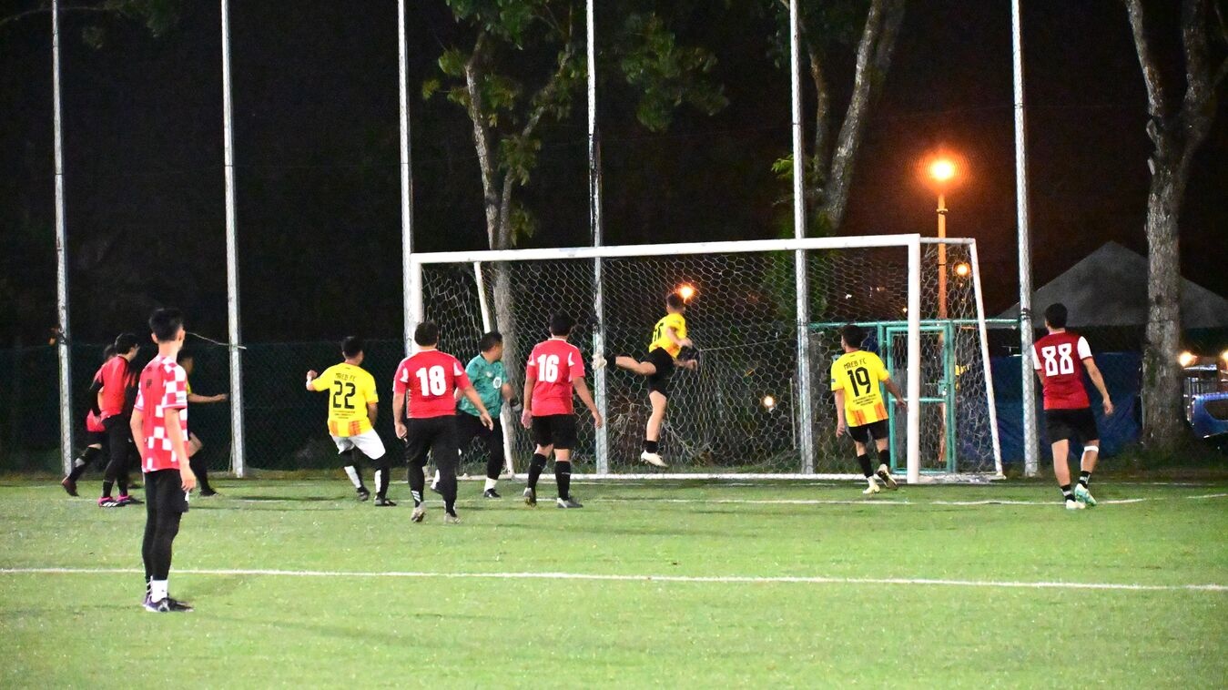 Perlawanan Persahabatan Bola Sepak antara NREB vs DOA