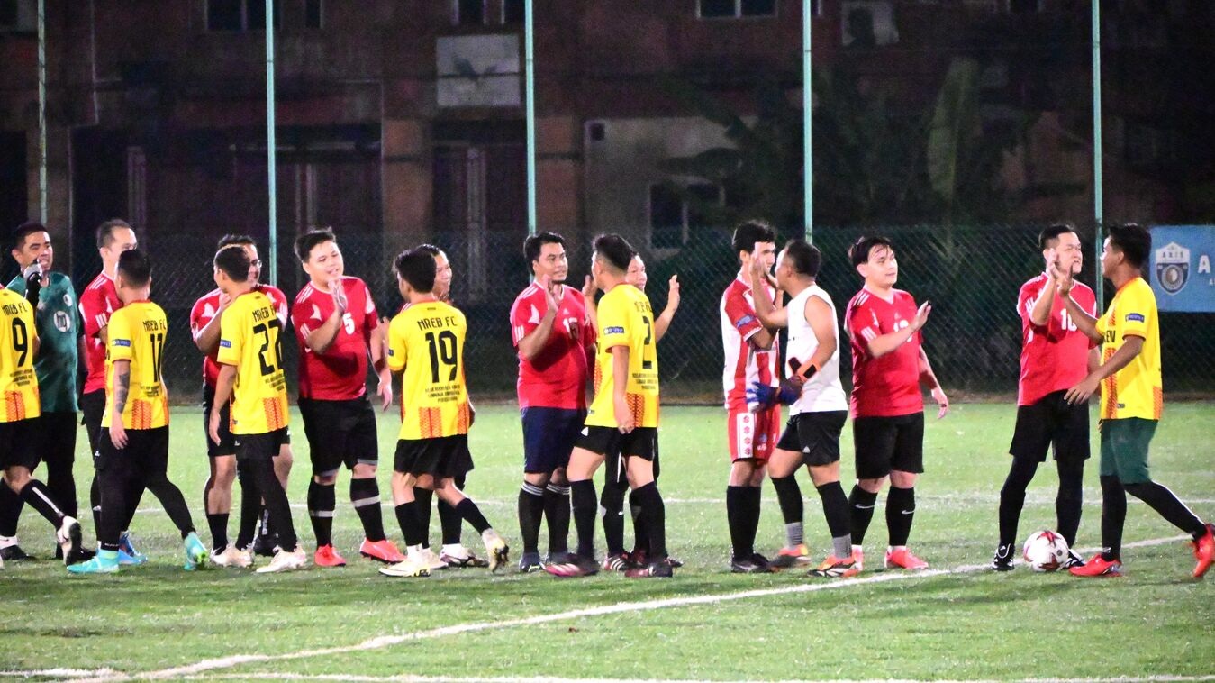 Perlawanan Persahabatan Bola Sepak antara NREB vs DOA