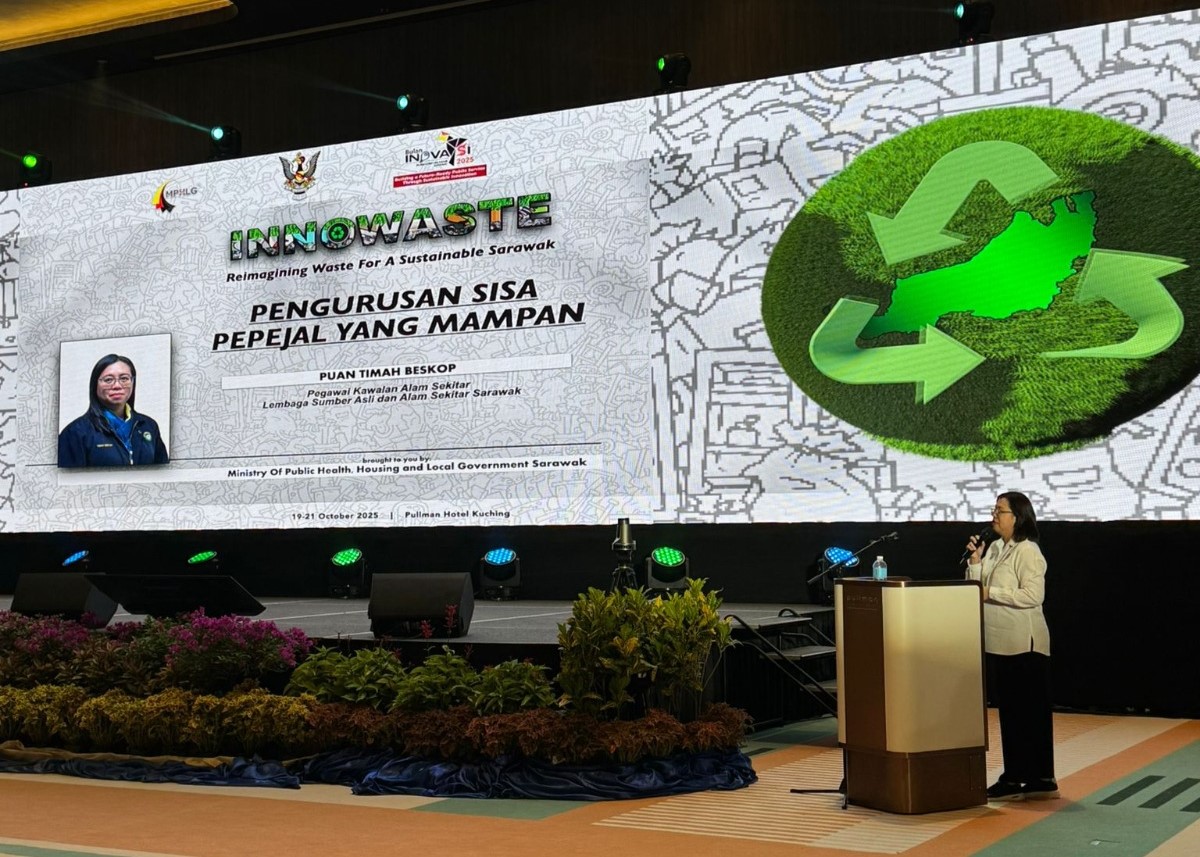Jemputan Ceramah di Program Innowaste MPHLG 2025 Sempena Bulan Inovasi Perkhidmatan Awam Sarawak