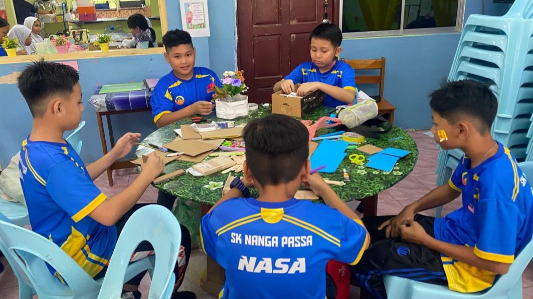 Program Kitar Semula di SK Nanga Passa, Betong