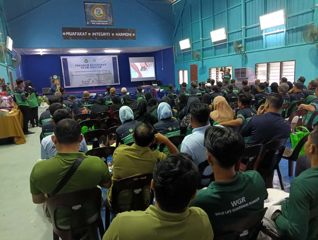 Program Kesedaran Alam Sekitar Bersama Komuniti (COP) di Sematan anjuran NREB Kuching