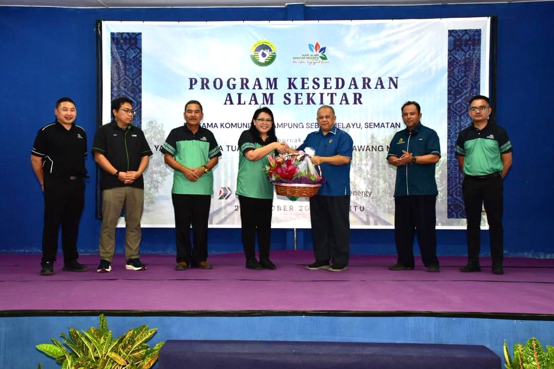 Program Kesedaran Alam Sekitar Bersama Komuniti (COP) di Sematan anjuran NREB Kuching