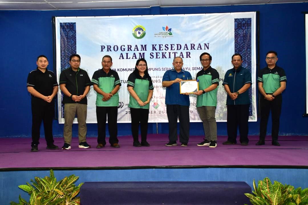 Program Kesedaran Alam Sekitar Bersama Komuniti (COP) di Sematan anjuran NREB Kuching