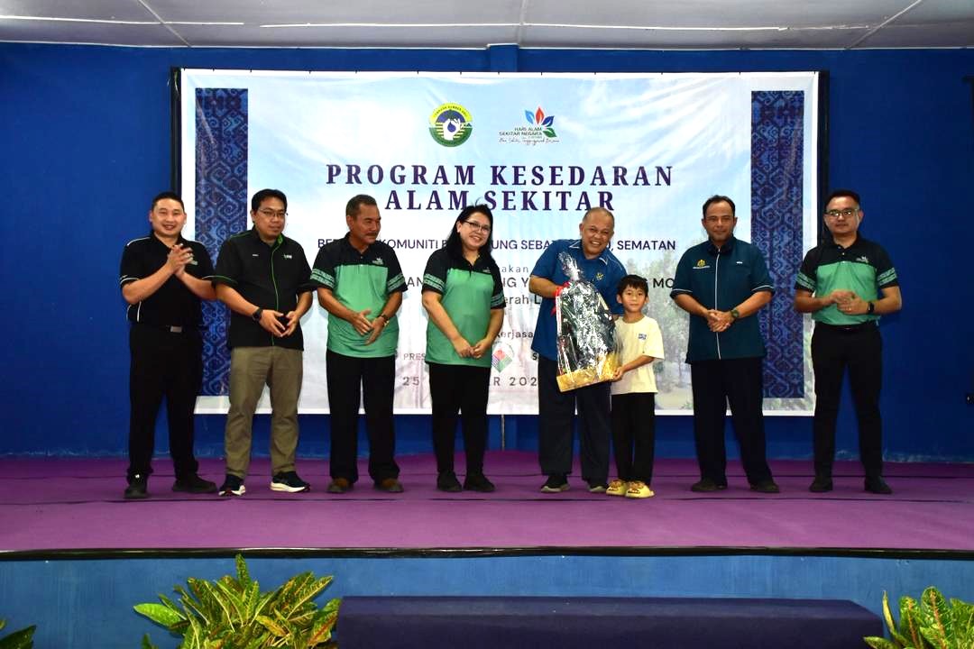 Program Kesedaran Alam Sekitar Bersama Komuniti (COP) di Sematan anjuran NREB Kuching