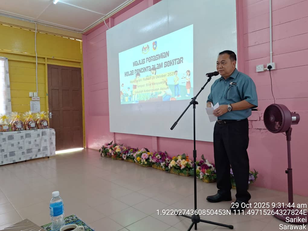 Pelancaran Kelab Pencinta Alam Sekitar SK Assun, Sarikei