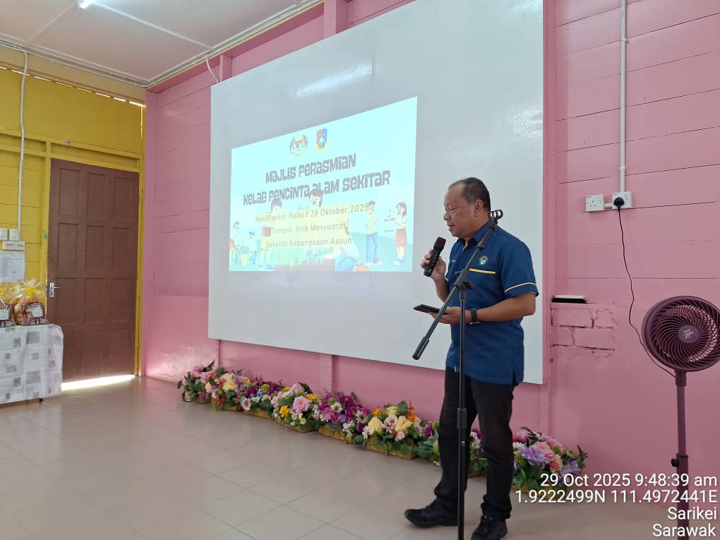 Pelancaran Kelab Pencinta Alam Sekitar SK Assun, Sarikei