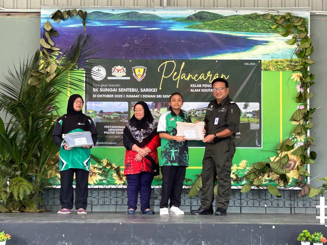 Pelancaran Kelab Pencinta Alam Sekitar SK Sg. Sentebu, Sarikei