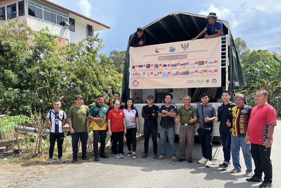 Kempen Beli Balik Barangan Kitar Semula, Elektrik/Elektronik Terpakai 2025, Kapit