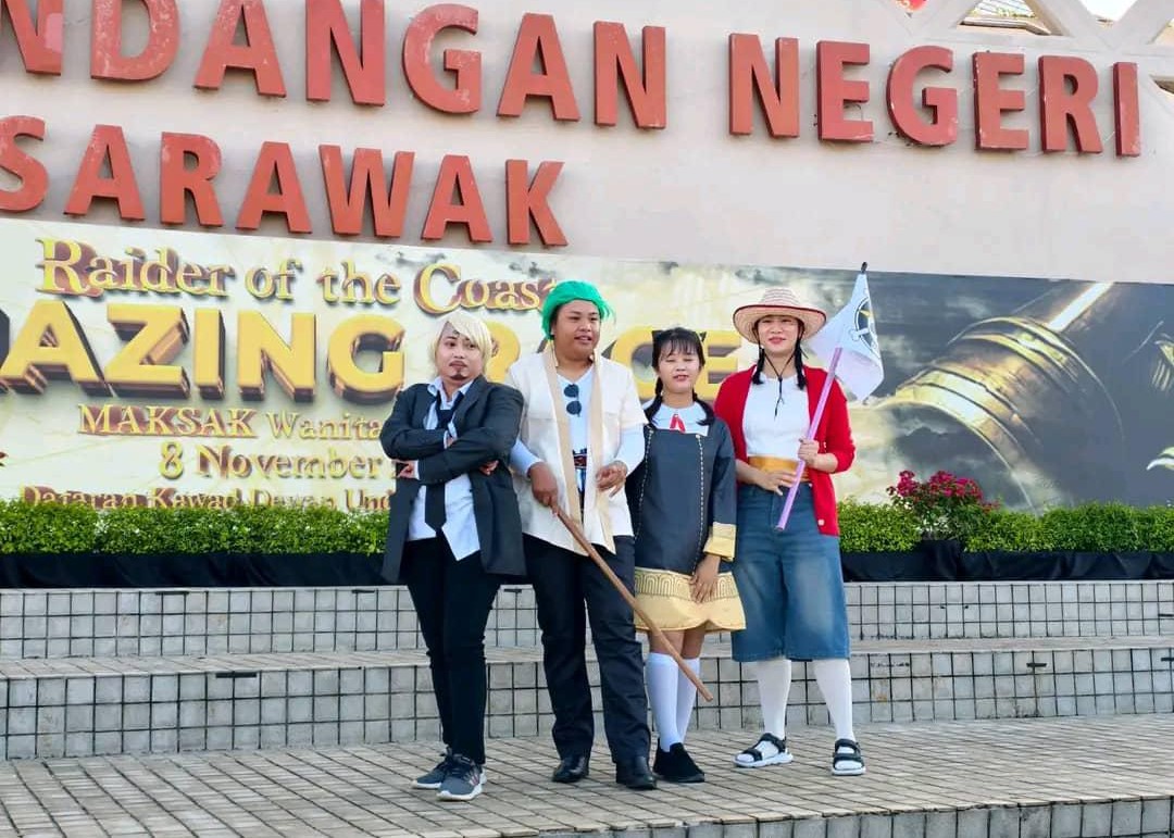 Dua Pasukan Wanita NREB Sertai “Raider of the Coast – Amazing Race MAKSAK Wanita Sarawak 2025”