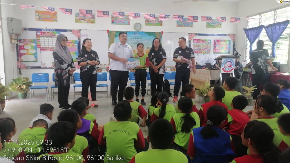 Perasmian Kelab PALS SK Sg. Petai Tingkatkan Kesedaran Alam Sekitar dalam Kalangan Murid