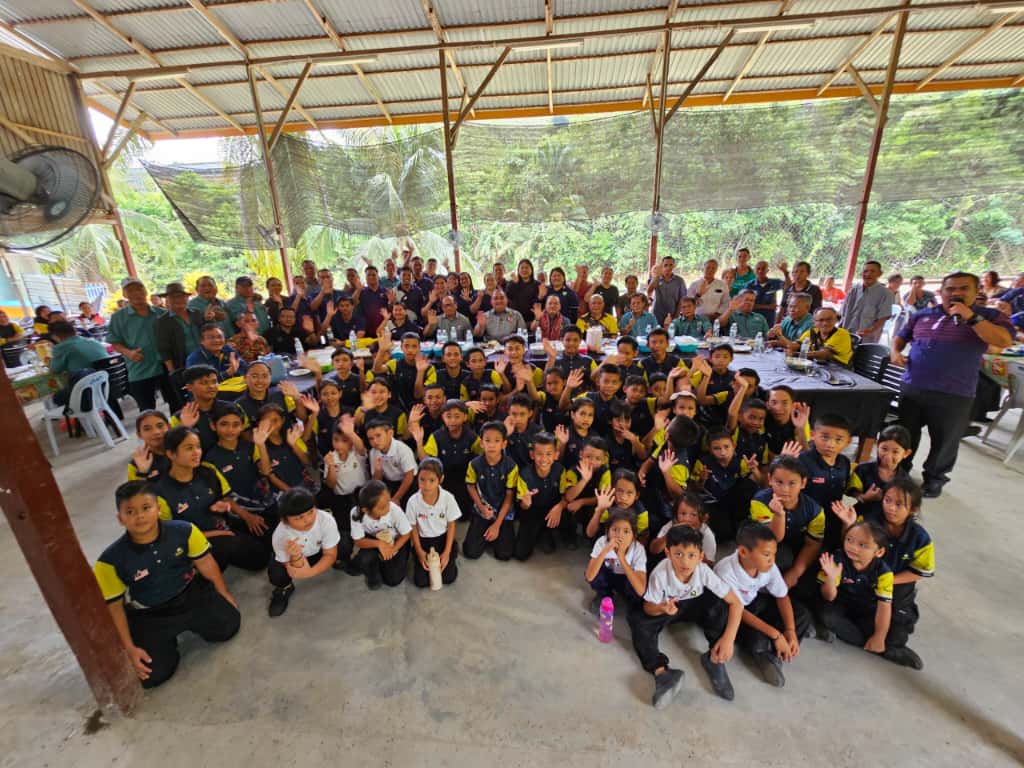 Program Go Green Heroes di SK Nanga Tibu, Lubok Antu