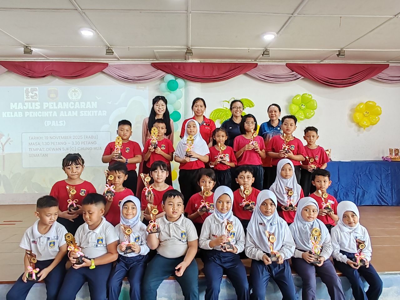 Perasmian Kelab PALS SJK Chung Hua Sematan Tingkat Kesedaran Alam Sekitar Pelajar