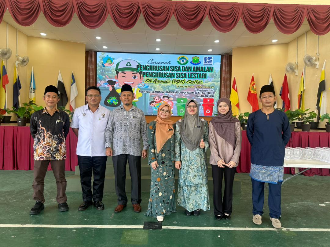 Program Ceramah Alam Sekitar "Amalan Pengurusan Sisa Lestari" di MIS Sarikei