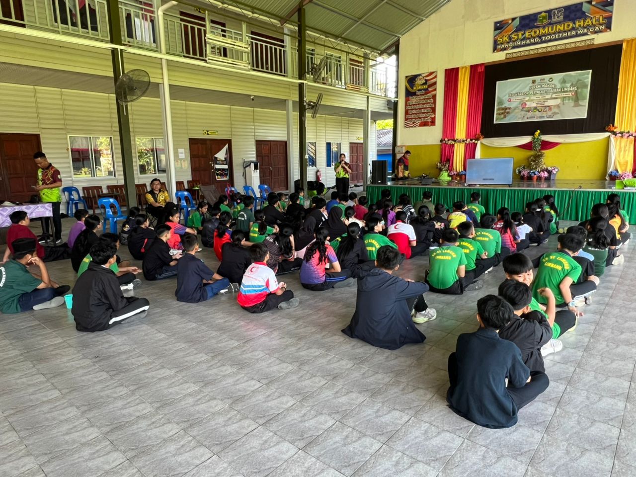 Perkhemahan Eco Warrior Peringkat Daerah Limbang 2025 Berlangsung di SK ST. Edmund