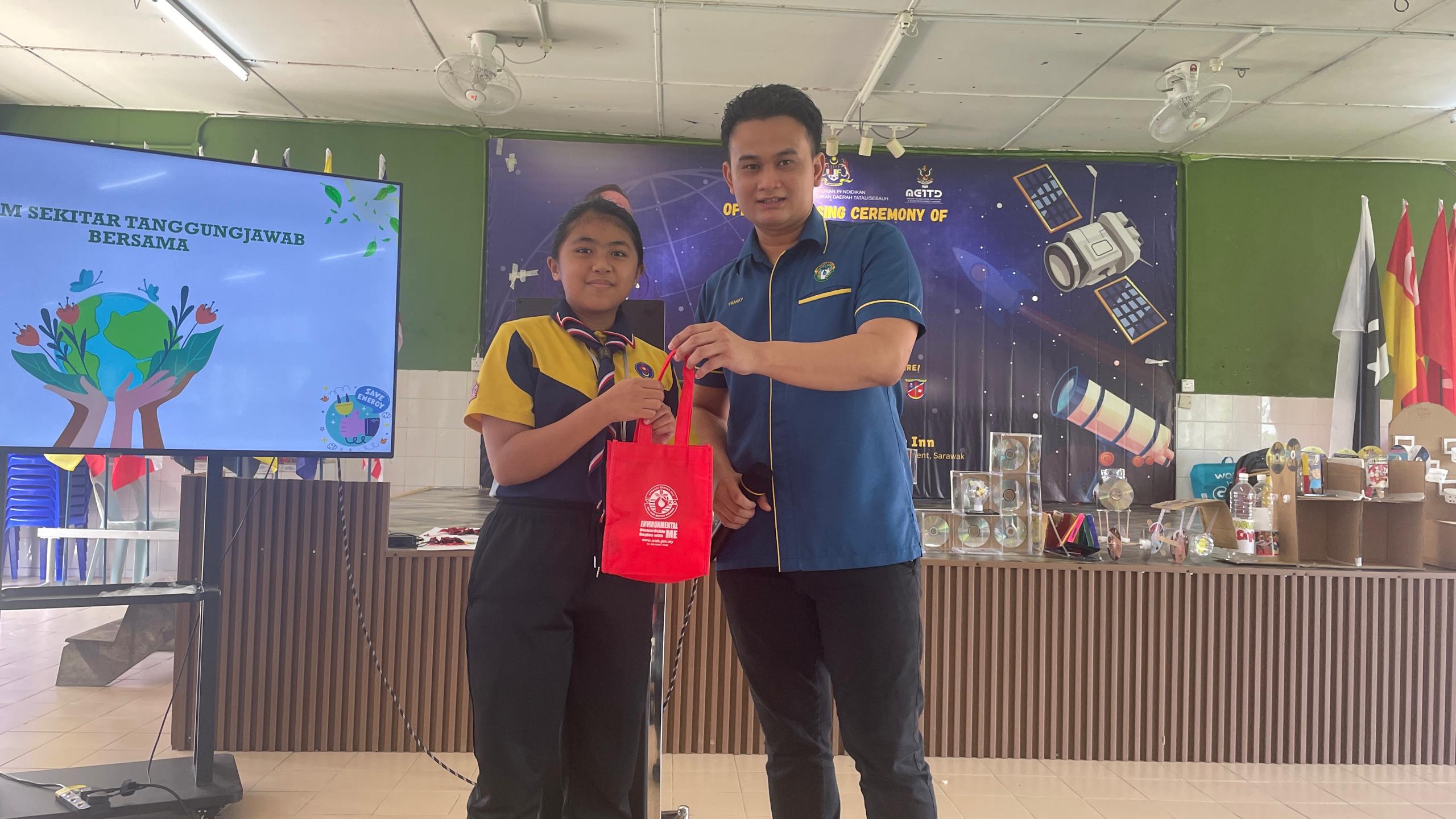 Perkhemahan Alam Sekitar & Unit Beruniform di SK Sungai Bagiau, Bintulu