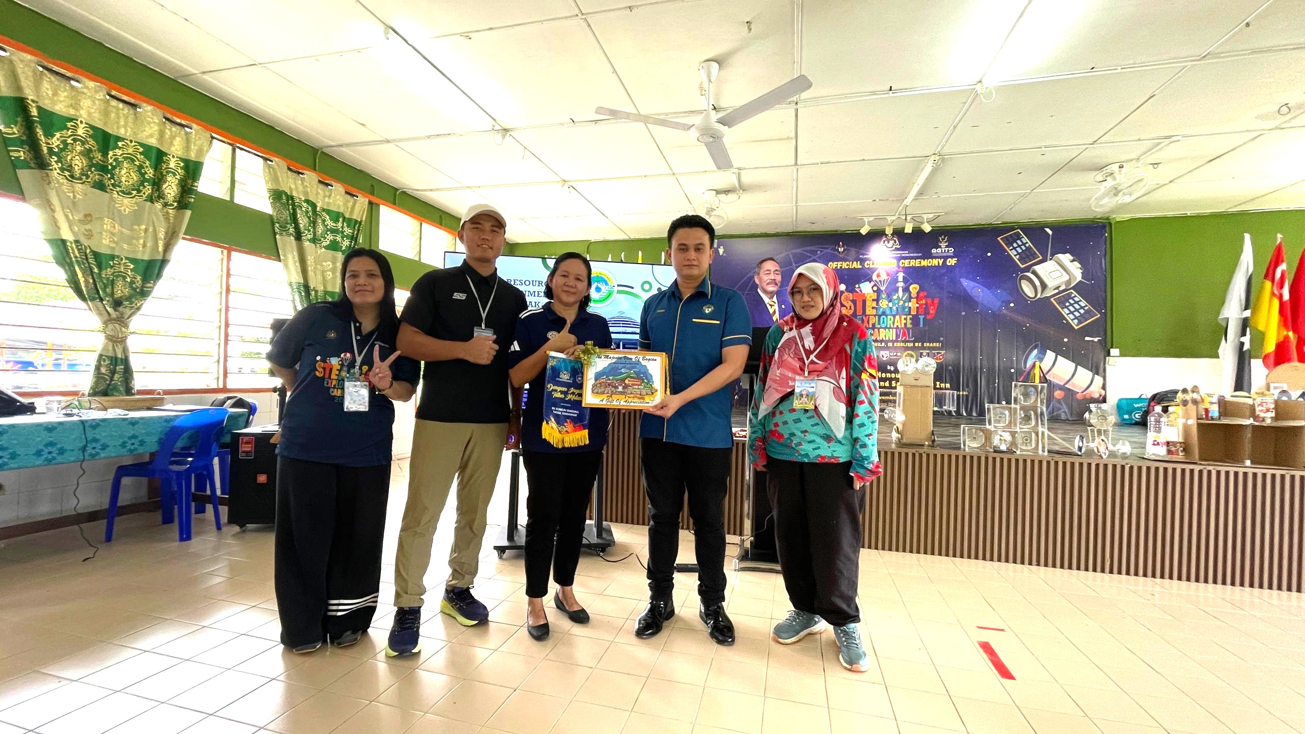 Perkhemahan Alam Sekitar & Unit Beruniform di SK Sungai Bagiau, Bintulu
