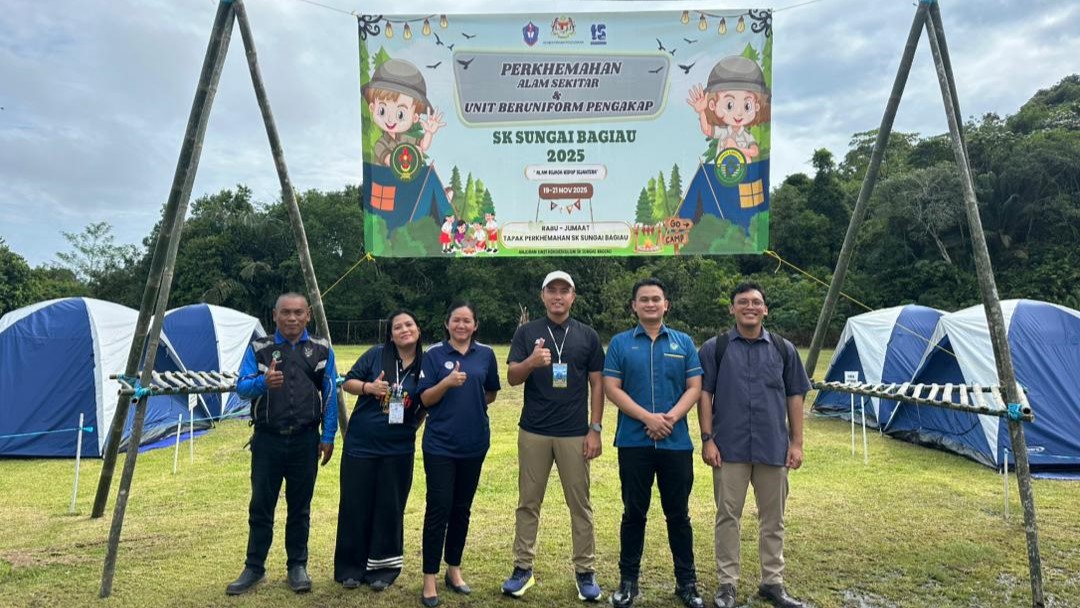 Perkhemahan Alam Sekitar & Unit Beruniform di SK Sungai Bagiau, Bintulu