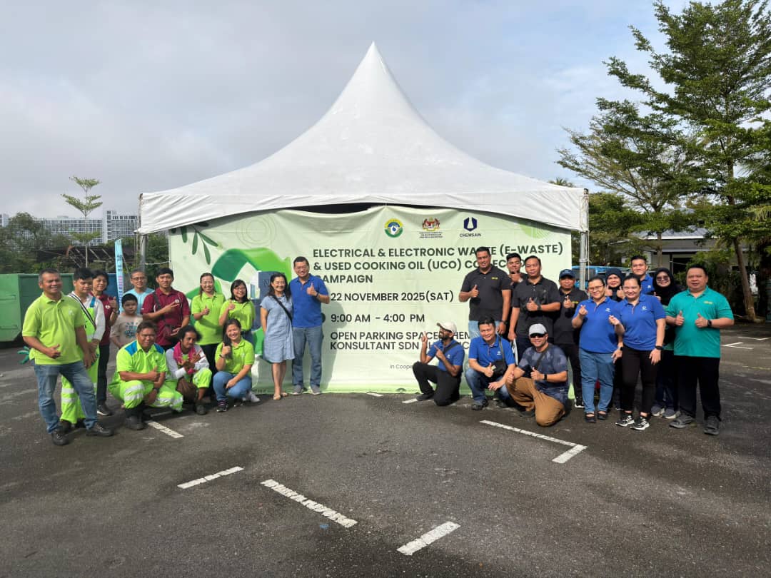 Kempen Pengumpulan Buangan Elektrik dan Elektronik (BEE) & Minyak Terpakai Anjuran Chemsains