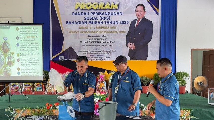 Program Randau Pembangunan Sosial RPS Bahagian Mukah 2025 Diadakan di Daerah Daro