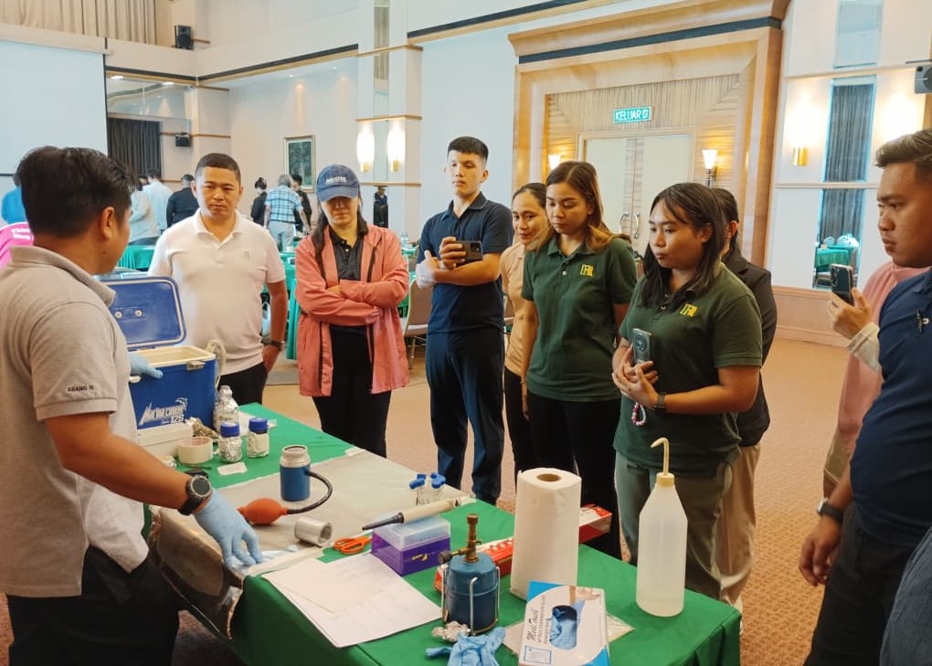 Training on Environmental Quality Monitoring (EQM), Kuching