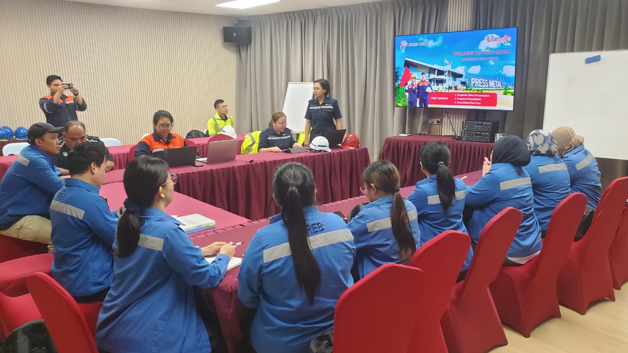 Engagement and Technical Visit to Press Metal Bintulu Sdn. Bhd.
