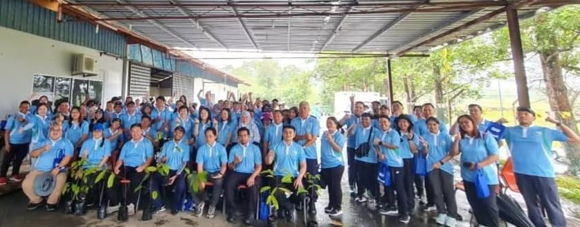 Program Penanaman Pokok di UPM Bintulu