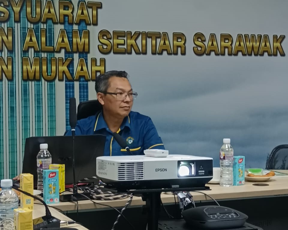Taklimat “SOP for Post EIA Monitoring” di Pejabat NREB Bahagian Mukah