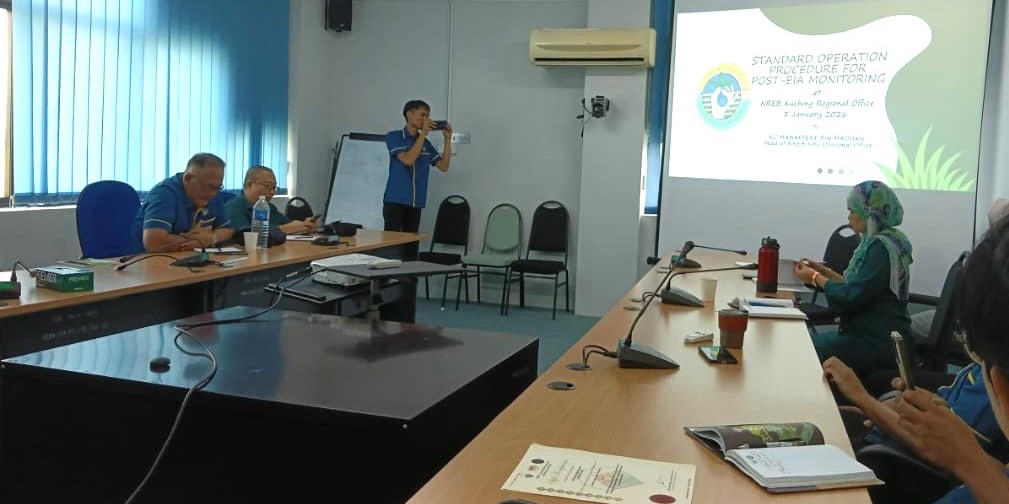 Briefing on SOP for Post-EIA Monitoring at NREB Kuching Divisional Office