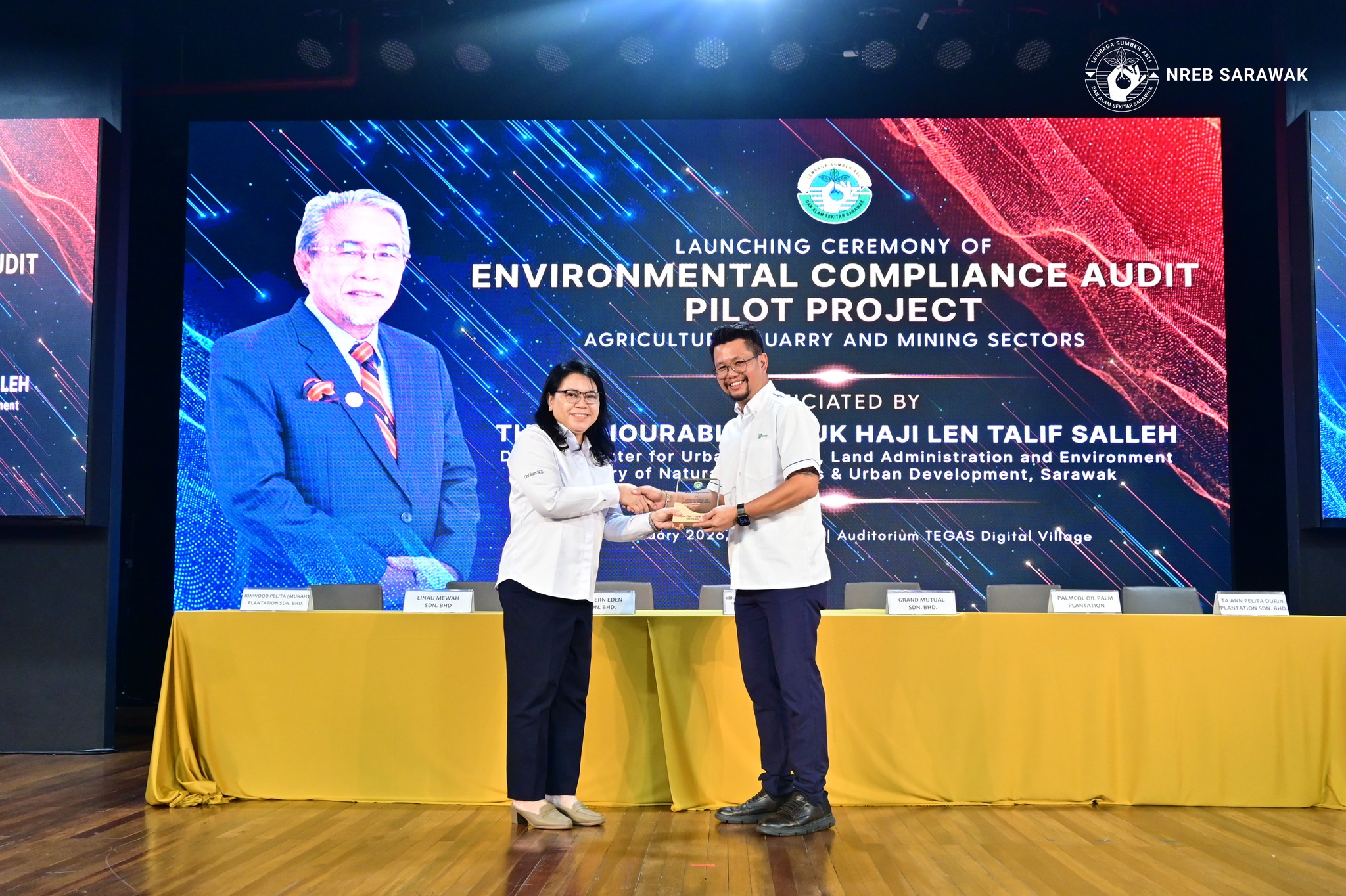 NREB Sarawak launched the Environmental Compliance Audit (ECA) Pilot Project for the agriculture, quarry and mining sectors