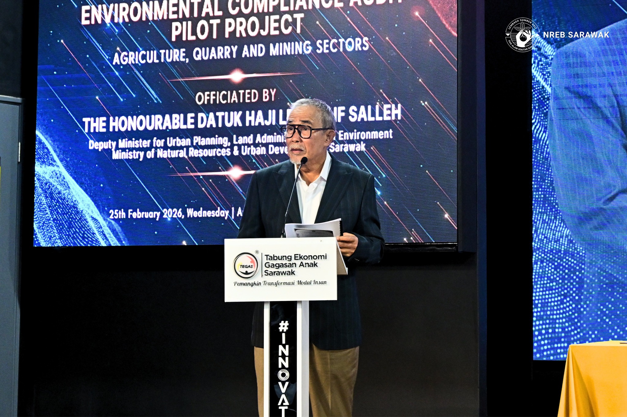 NREB Sarawak launched the Environmental Compliance Audit (ECA) Pilot Project for the agriculture, quarry and mining sectors