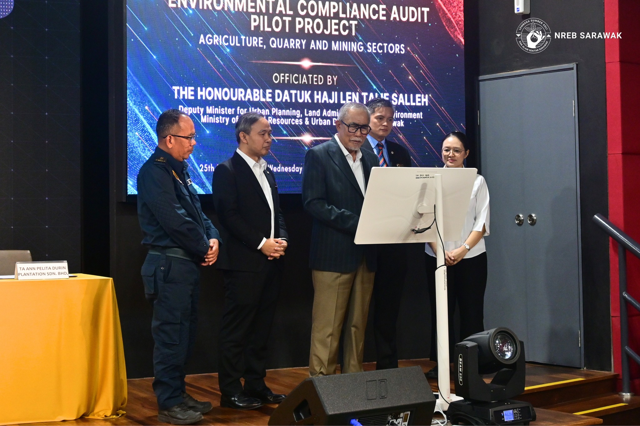 NREB Sarawak launched the Environmental Compliance Audit (ECA) Pilot Project for the agriculture, quarry and mining sectors