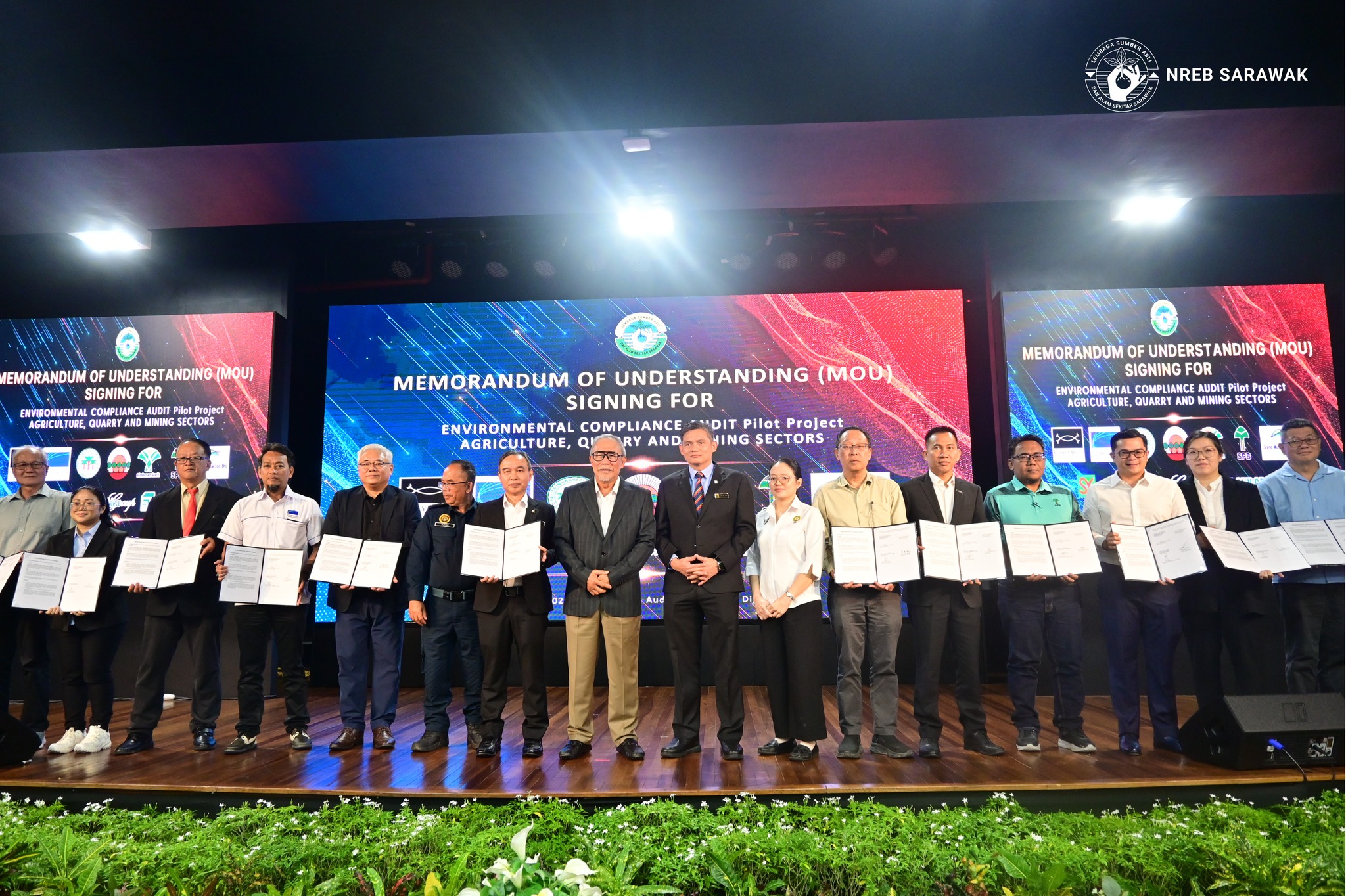 NREB Sarawak launched the Environmental Compliance Audit (ECA) Pilot Project for the agriculture, quarry and mining sectors