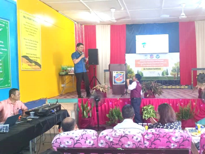 SK Rumah Barrau, Tatau lancar Kelab Pencinta Alam Sekitar