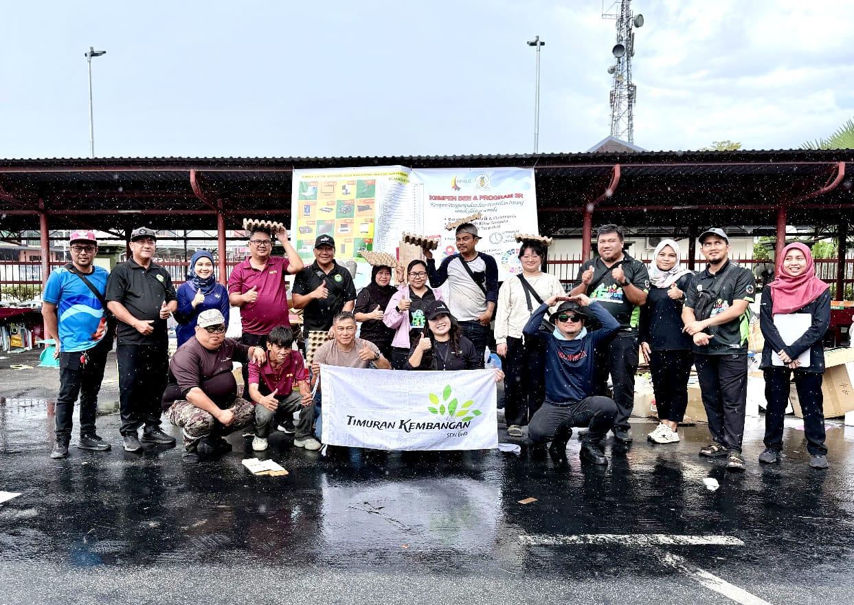 Kempen Kitar Semula dan Pengumpulan Minyak Masak Terpakai di Sarikei