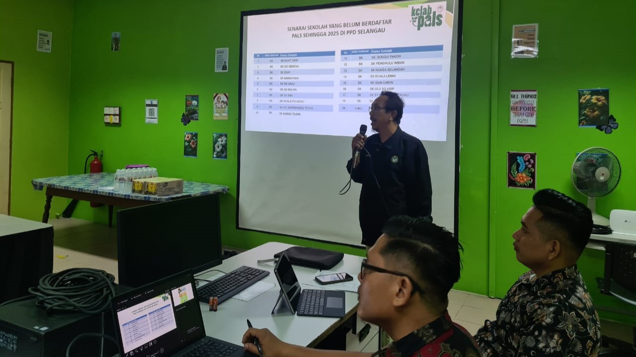 Penubuhan Kelab PALS di Sekolah-Sekolah PPD Selangau