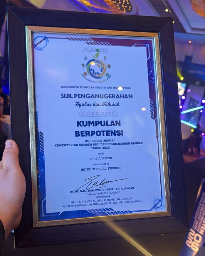 KIK Greenova Rangkul Anugerah Kumpulan Berpotensi di Konvensyen KIK MUdenR 2026