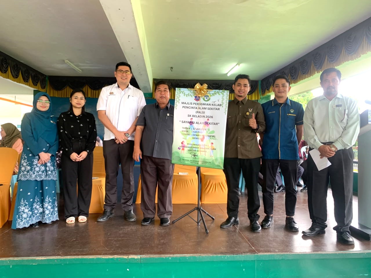Pelancaran Kelab Pencinta Alam Sekitar (PALS) di Sekolah Kebangsaan Beladin