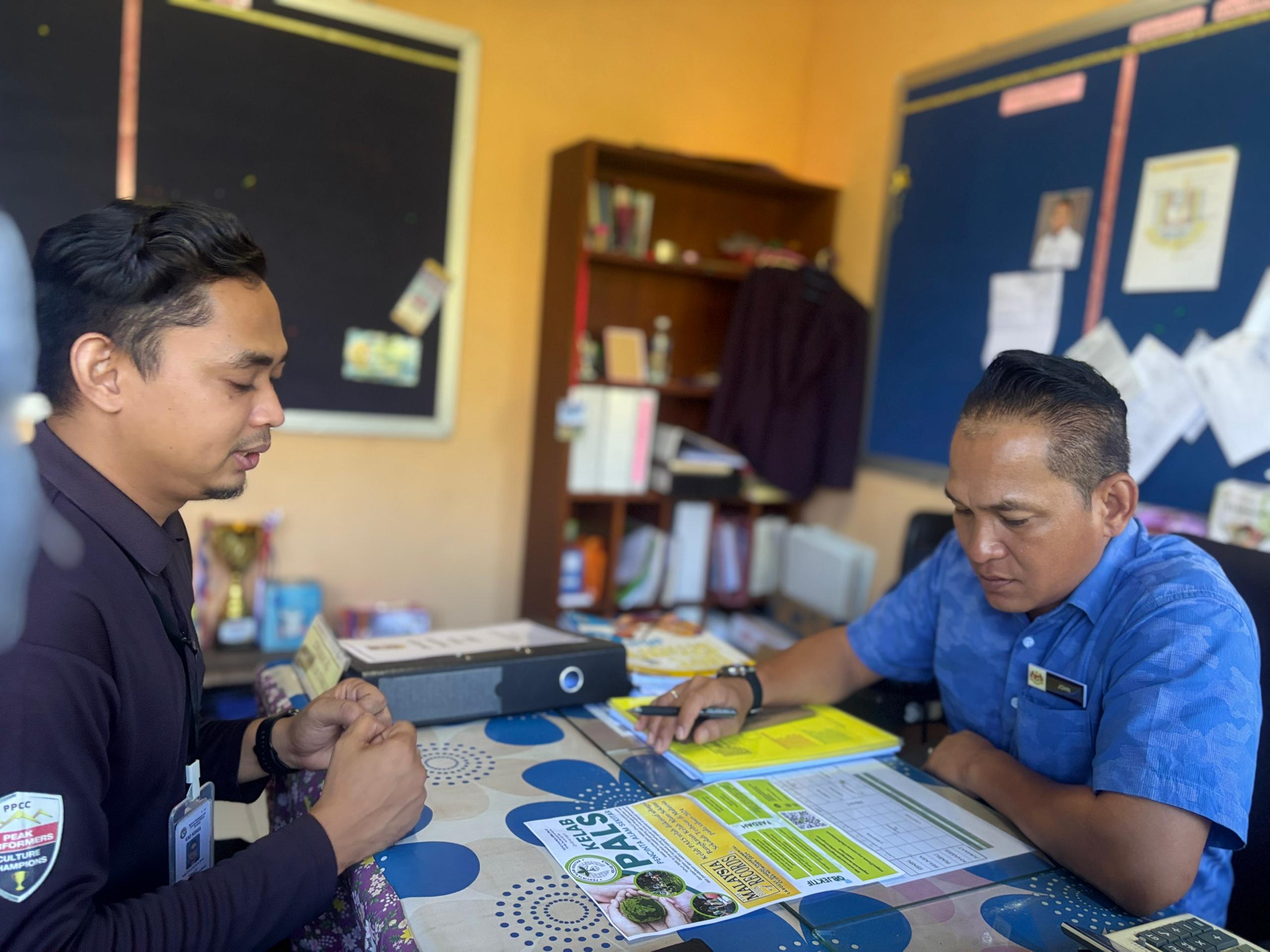Roadshow Promosi Kelab Pencinta Alam Sekitar (PALS) di Bawah PPD Lubok Antu