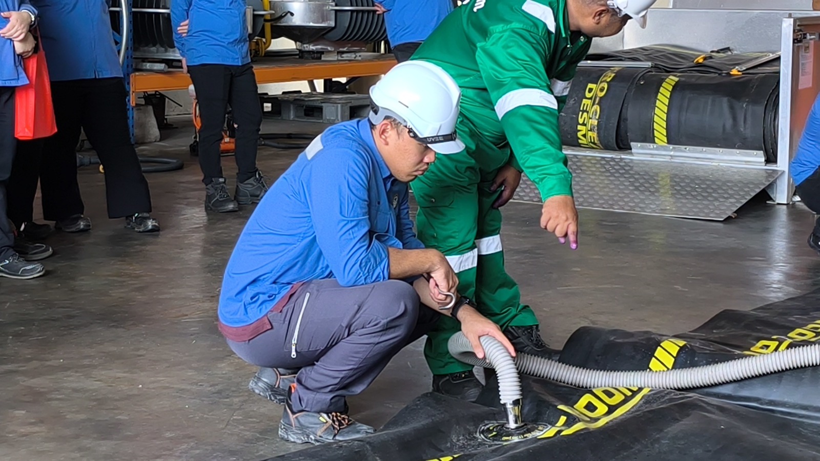 NREB Tingkatkan Kesiapsiagaan Pegawai Melalui Kursus Oil Spill Response