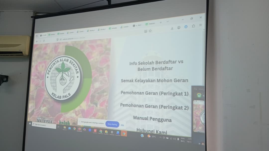 NREB Galak Penubuhan Kelab PALS di Sekolah-Sekolah Daerah Bau Melalui Roadshow Dalam Talian