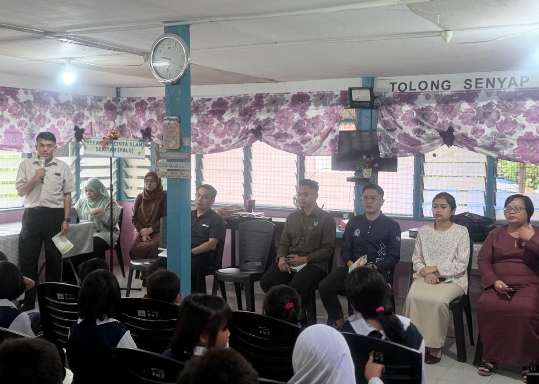 Pelancaran Kelab Pencinta Alam Sekitar (PALS) di SK Penom Semai Kesedaran Biodiversiti dalam Kalangan Murid