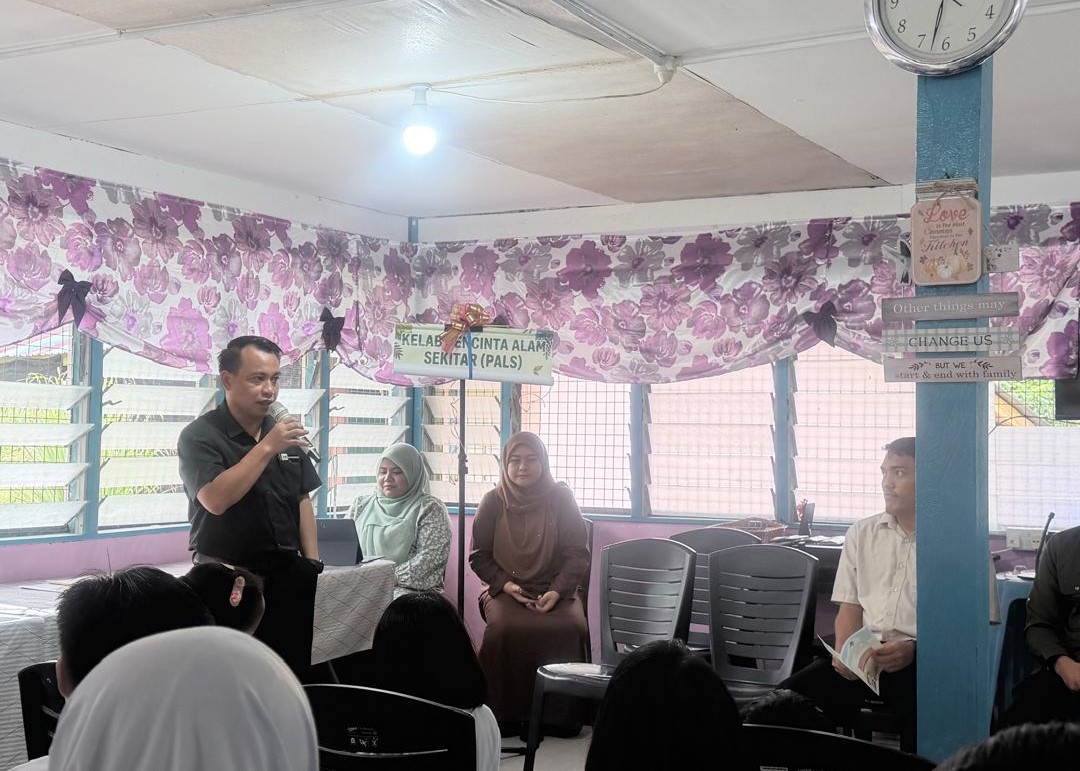 Pelancaran Kelab Pencinta Alam Sekitar (PALS) di SK Penom Semai Kesedaran Biodiversiti dalam Kalangan Murid