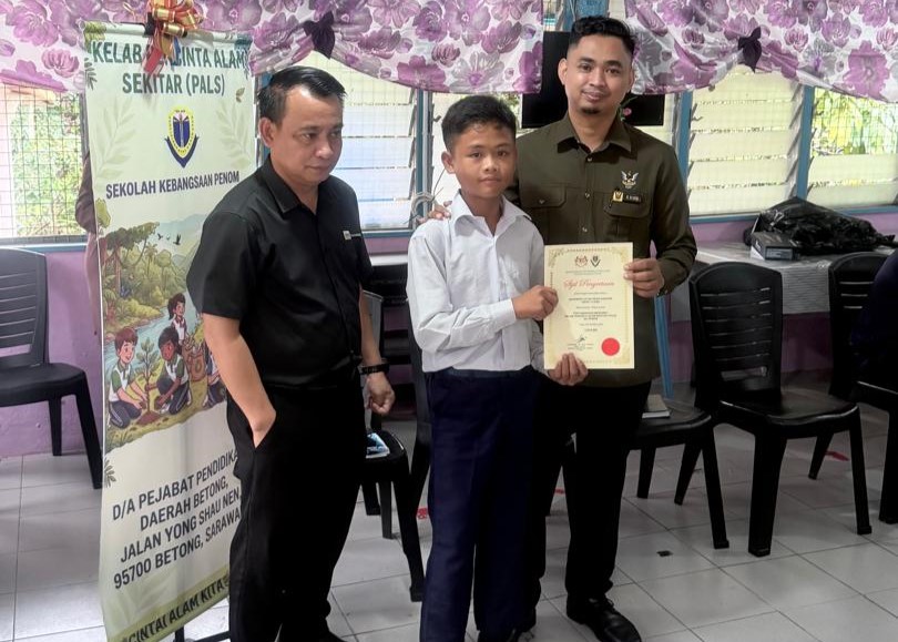 Pelancaran Kelab Pencinta Alam Sekitar (PALS) di SK Penom Semai Kesedaran Biodiversiti dalam Kalangan Murid