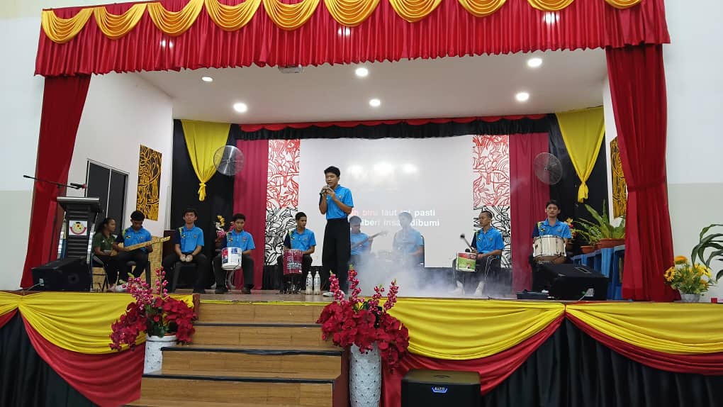Pelancaran Kelab Pencinta Alam Sekitar (PALS) di SMK Tabuan Jaya, Kuching
