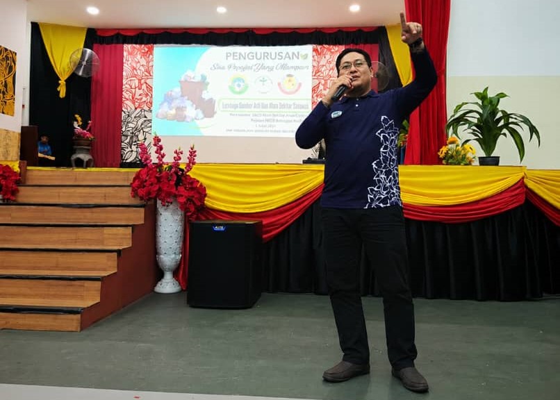 Pelancaran Kelab Pencinta Alam Sekitar (PALS) di SMK Tabuan Jaya, Kuching