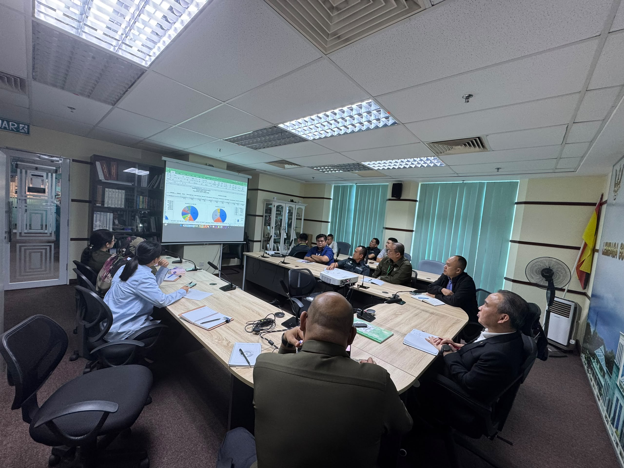 Datu CEQ Kunjungi Pejabat NREB Bahagian Mukah